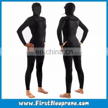 Superior Quality Keep Warm 3/5MM Premium Neoprene CR Hoods Snorkeling Wetsuit For Lady photo-2