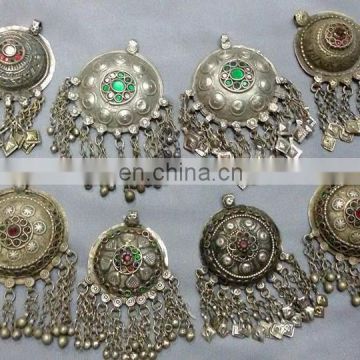 (KP-1000) Afghan Tribal Kuchi Pendants / Vintage Kuchi Pendants