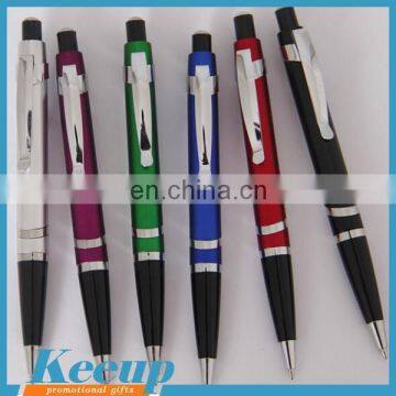 Colourful Cheap Metal Ball Pen With Logo