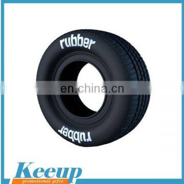 Pu tire promotional custom logo stress ball for advertising