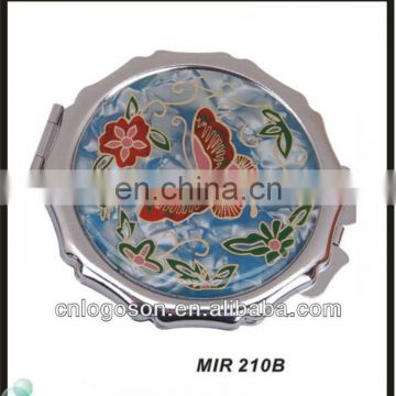 Beautiful mini makeup pocket mirror