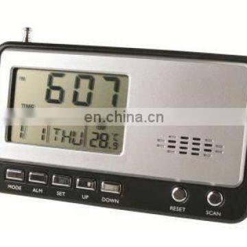 Multifunctional Calendar FM Radio