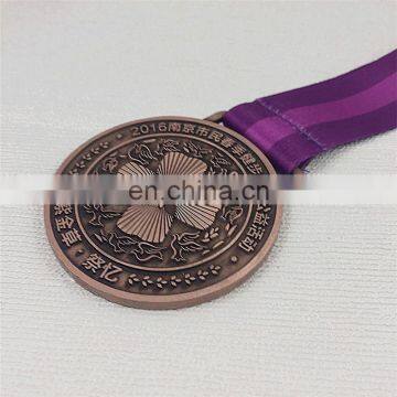 Cheap custom bicycle sport award medals