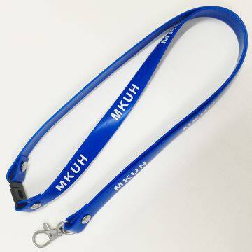 Cheap Custom Cool Lanyard Design, Silicone Lanyard Rubber Lanyard PVC Lanyard photo-2