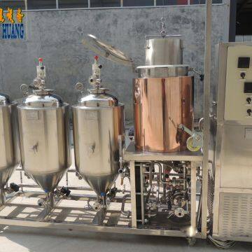 Micro Home Brewing Equipment 50l 100L Micro Home Brewing System Brewhouse Equipment photo-4