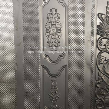 Embossed Metal Door Skins, Door Skin Moulding Wholesale Import Doors Steel Security Door Iran Metal Skin Doors Popular for Indian Market photo-3