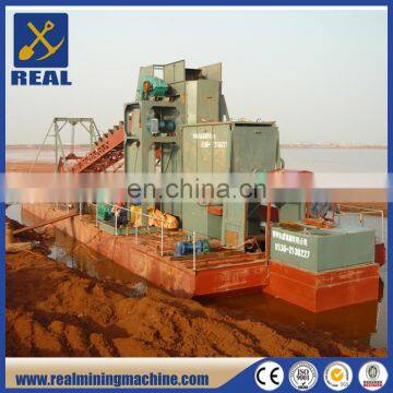 Bucket Chain Gold Dredge Large Gold Mining Dredge for Sale photo-3