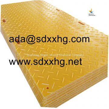 recyclable plastic construction protection sheet plastic road mat plates temporary roadway matting