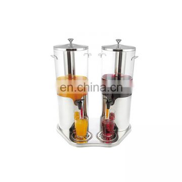 680W Commercial 3 Tank Cold Drink Juice Beverage Dispenser with Jet Spray Refrigerate