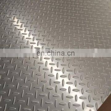 6mm AISI 321 checkered hot rolled Stainless Steel plate