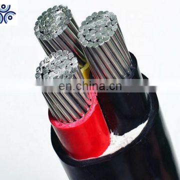 High quality 0.6/1kv multi cores aluminum conductor pvc insulated and sheathed power cable NAYY-J