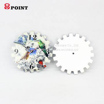 Custom size wooden wall clock
