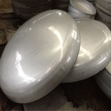 Stainless Steel Pipe End Cap  For Fuel Tanks Semi-ellipsoidal