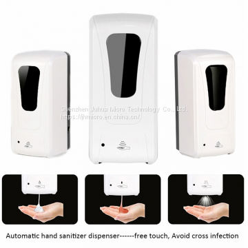 Wall Mounted Soap Dispensers Hand Free Sensor Portable Automatic Soap Gel Dispenser Foam Liquid With Drip Tray photo-5
