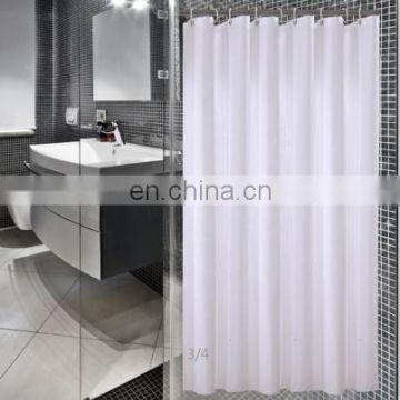 Mildew Resistant Fabric Shower Curtain Liner Waterproof hotel bathroom curtainl wholesale shower curtain