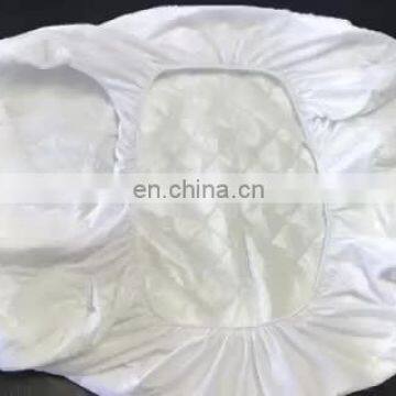 High Quality Quilted Waterproof Bamboo Terry Baby Crib Mattress Pad Protector