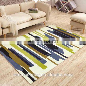 PRINTED SHORT PLUSH MAT - 3598 COMTEMPERORY MODERN DESIGN photo-2