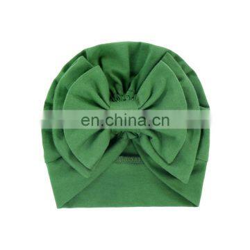 Messy Bow Hat Designer Hat Newborn Baby Girls Hat photo-2
