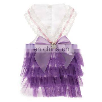 Wholesale Factory Manufacturer Pink Big Apparel Sexy Wedding Pet Dog Clothes Dress photo-5