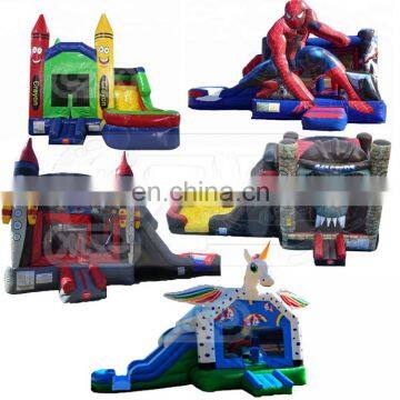 Inflatable Bouncer Jumper Bouncy Jumping Castle Bounce House With Swimming Pool