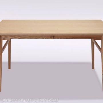 Мебель для столовой Прямоугольная квадратная кухонная Aaron OAK Деревянный обеденный стол на 6 человек и стулья