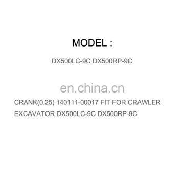 DIESEL ENGINE PARTS METAL MAIN CRANK(0.25) 140111-00017 FIT FOR CRAWLER EXCAVATOR DX500LC-9C DX500RP-9C