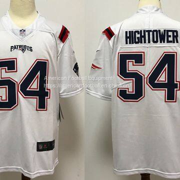 New England Patriots #54 Hightower White Jersey