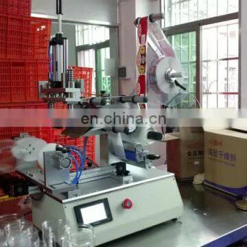 Factory Semi Auto Bottle Labeling Machine for Round Flat