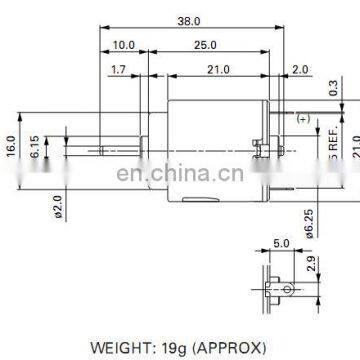 1.5V or 3V DC Electric Toy Motor for Toy Car RE-140RA-2270 photo-4
