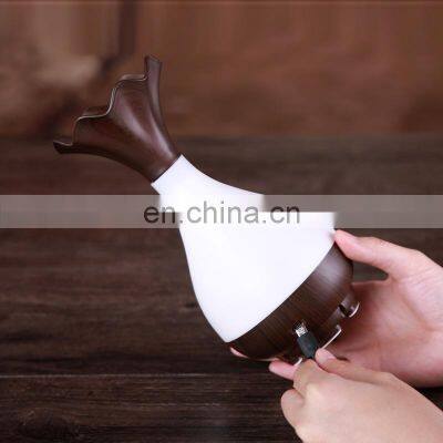 Desk Top Mini Portable Aroma Diffuser Personal Ultrasonic Usb Pure Residential Room Humidifiers photo-3