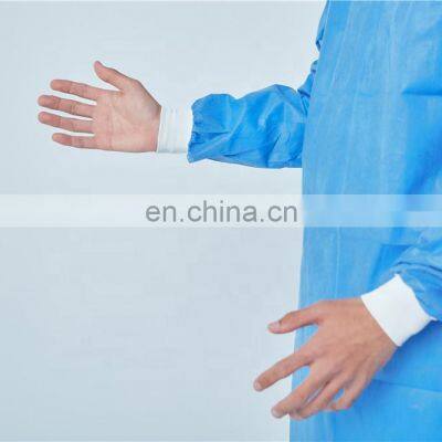 EN13795 Disposable Surgical Gown SMS Sterile Workwear Uniform photo-3