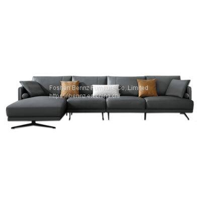 Top grain italy leather sofa