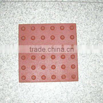 Rubber tiles for blind/Rubber Tactile Tile