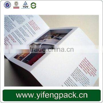 Guangzhou Factory Customized Folded Color Flyer Printing photo-6