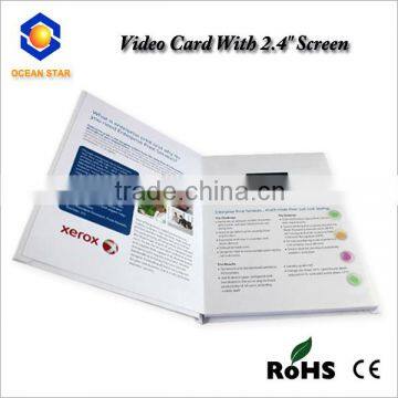 4.3inch Advertising Business Video Card Video Greeting Cards