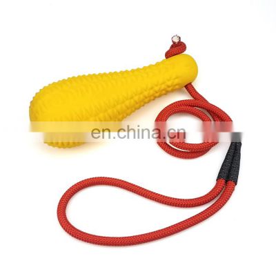 Wholesale new design bowing ball shape rope toy interactive funny tug toy accept custom color dog toys