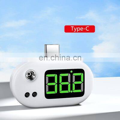 New Design Mobile Phone USB Smart Infrared Forehead Thermomete for Sale photo-2