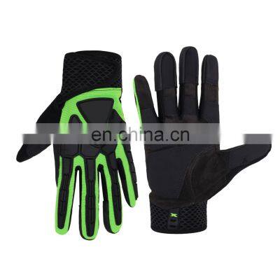 HANDLANDY PVC Reinforced Palm Anti slip Motor Gloves Motorcycle Cycling Gloves Bicycle Outdoor Sports Gloves