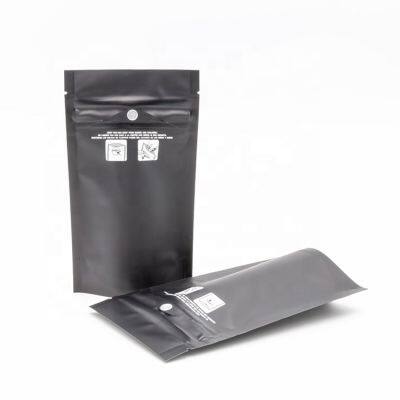 Stock Custom Matte Laminate Gravure Printing Standing Three Side Seal Zipper Child Resistant Bag Packaging Plastic Bags photo-5