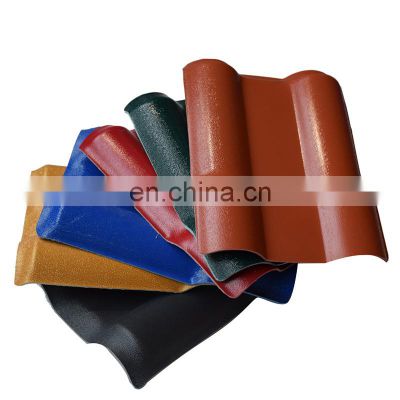 Corrugated Color ASA Roofing Sheet Plastic Wave Building Materials Mobile Home Synthetic Resin Roof Tiles