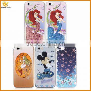 mermaid printed custom liquid case for iphone 6 6s