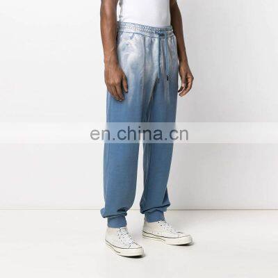 Printed custom logo design boys casual 2021 trousers high waist work pants  for men