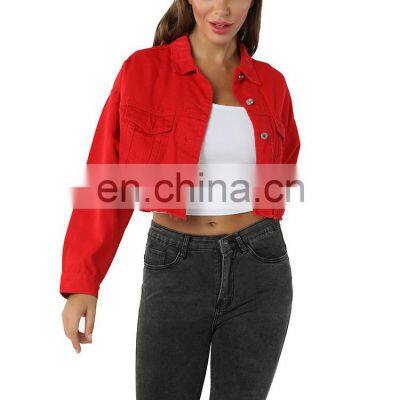 Factory Wholesale Denim Denim Truck Jacket Denim Jacket Women's Loose Jacket