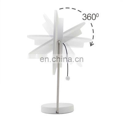 New Touch Switch Standing and Wall Mounted 2 in 1 LED Makeup Mirror With 3 Color Lighting Modes photo-5