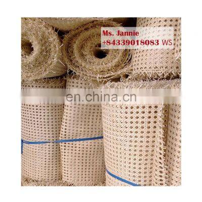 WEAVING RATTAN CANE WEBBING  - NATURAL RATTAN ROLL/BLEACHED RATTAN ROLL FROM VIETNAM