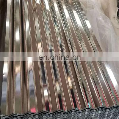 Width 900mm Thickness 0.3mm 5 Rids Gi Gl Galvalume Corrugated Steel Metal Sheets Price