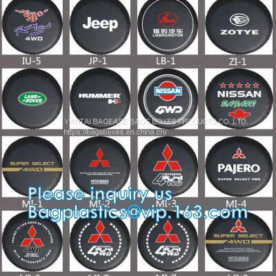 Custom Car Wheel Spare Wheel Cover Tyre, Spare Tire Cover, PVC, PU, Oxford, Nylon, Pajero Spare Tire Cover photo-2