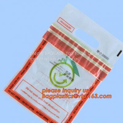 ICAO Duty Free Packaging, STEBs Bags, Custom Airport Store, Retail Shop Security Bags, Tamper Evident Proof