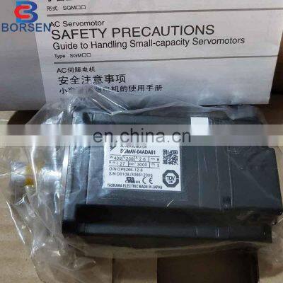 Original New Japan AC Servo Motor Price 400W Yaskawa SGMAV-04ADA21 SGMAV-04ADA61 photo-4