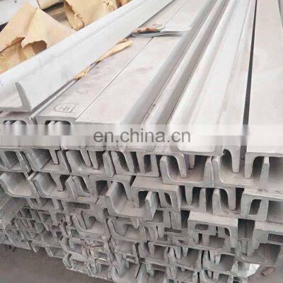 Standard size 304 304l 316 Hot Rolled Stainless Steel U Channel Bar